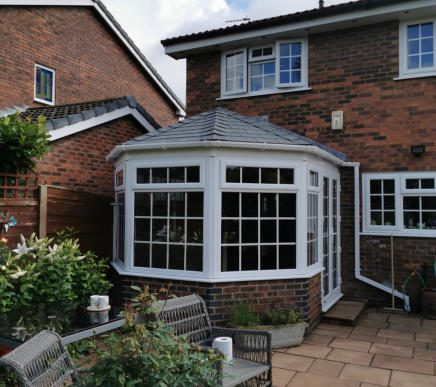 Solid conservatory roof Stockport