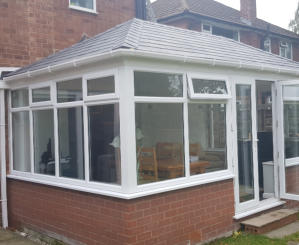 Solid conservatory roof in stockport